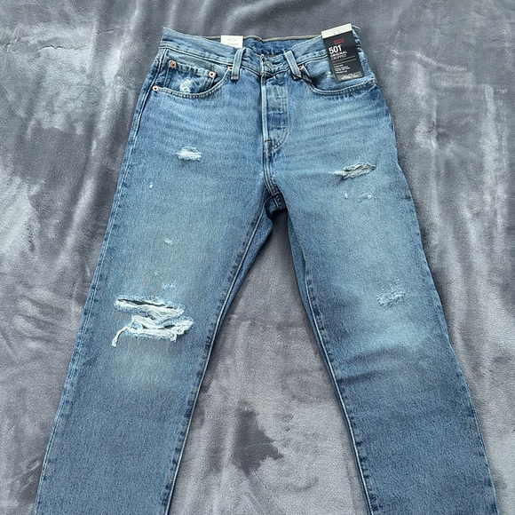 Levi's Denim - Brand new Levi’s 501 original cropped